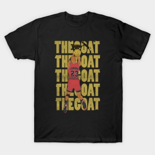 the goat jordan T-Shirt